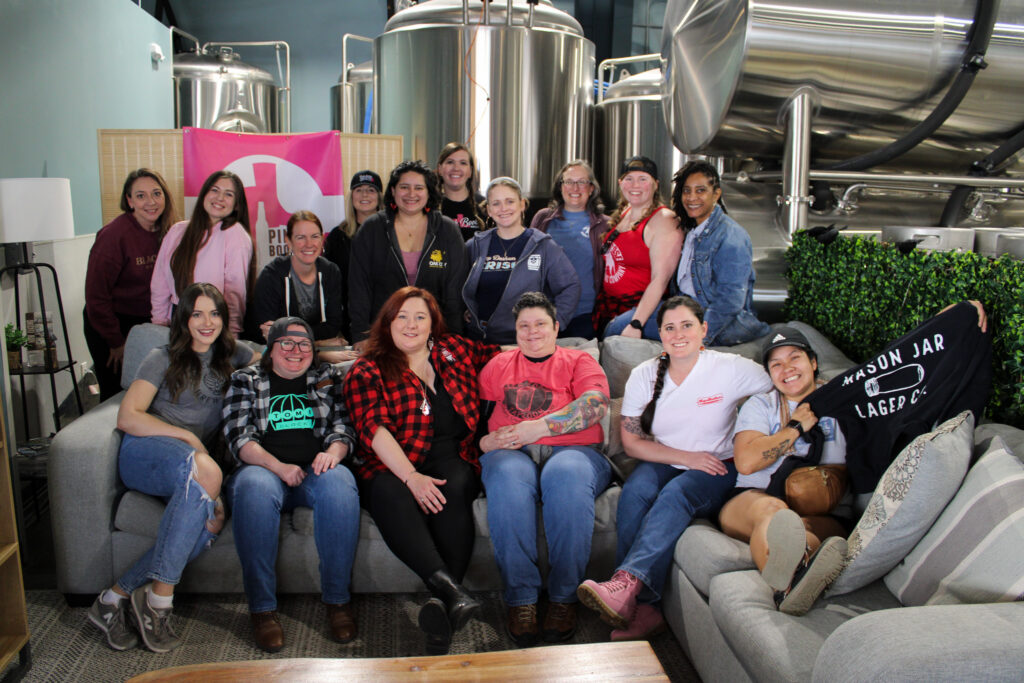 Pink Boots Collab Brew Day Crew