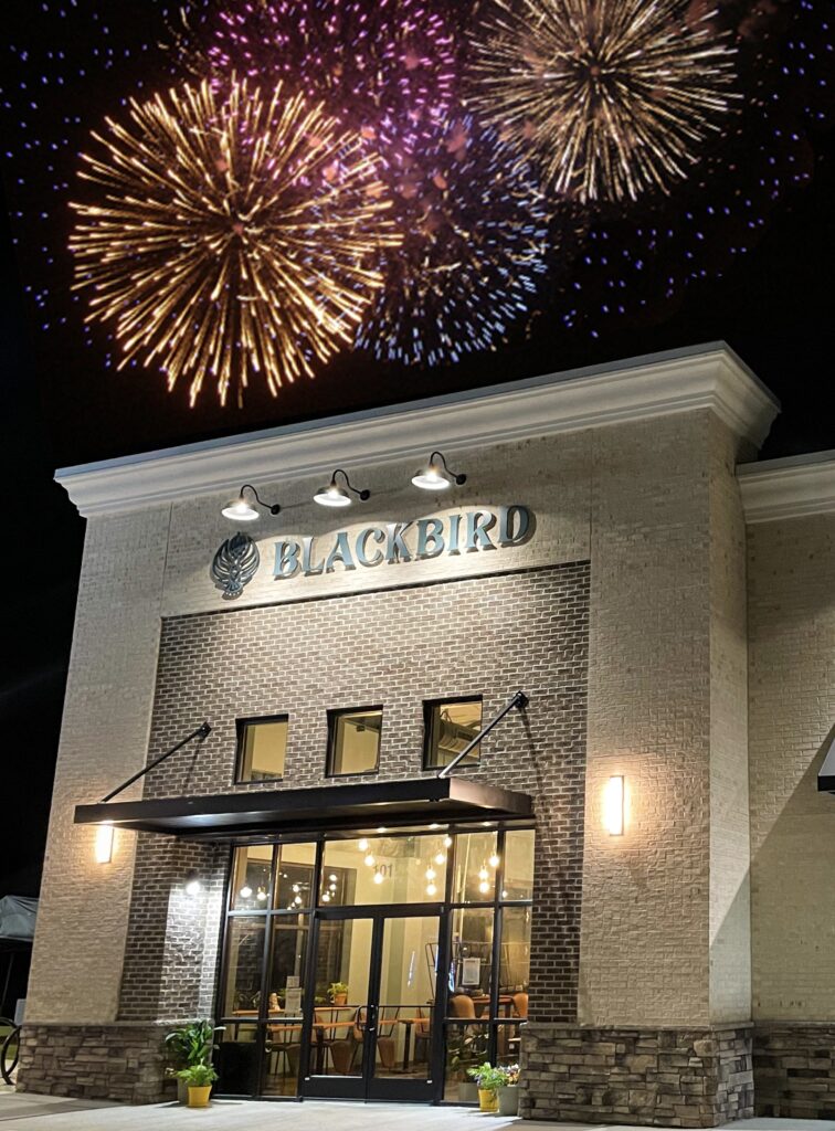 Blackbird Brewery Fireworks