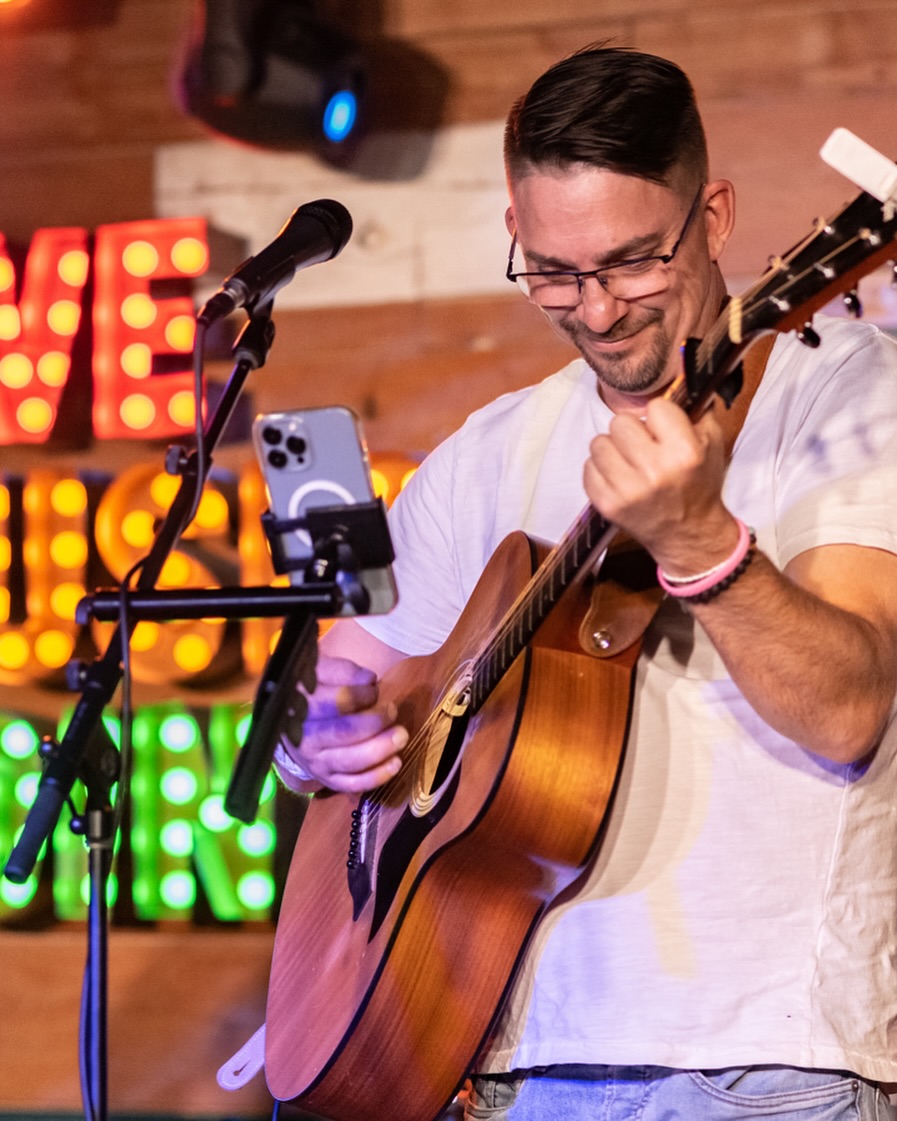 Sterling Scott with Guitar