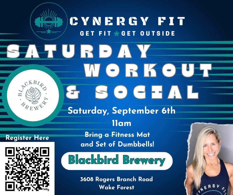 Saturday Workout and Social with Cynergy Fit
