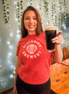 Women's T-Shirt in Vintage Red